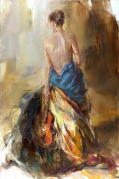 vier tänzer Ölbilder verkaufen - Schöner Mädchen Tänzer AR 09 Impressionist